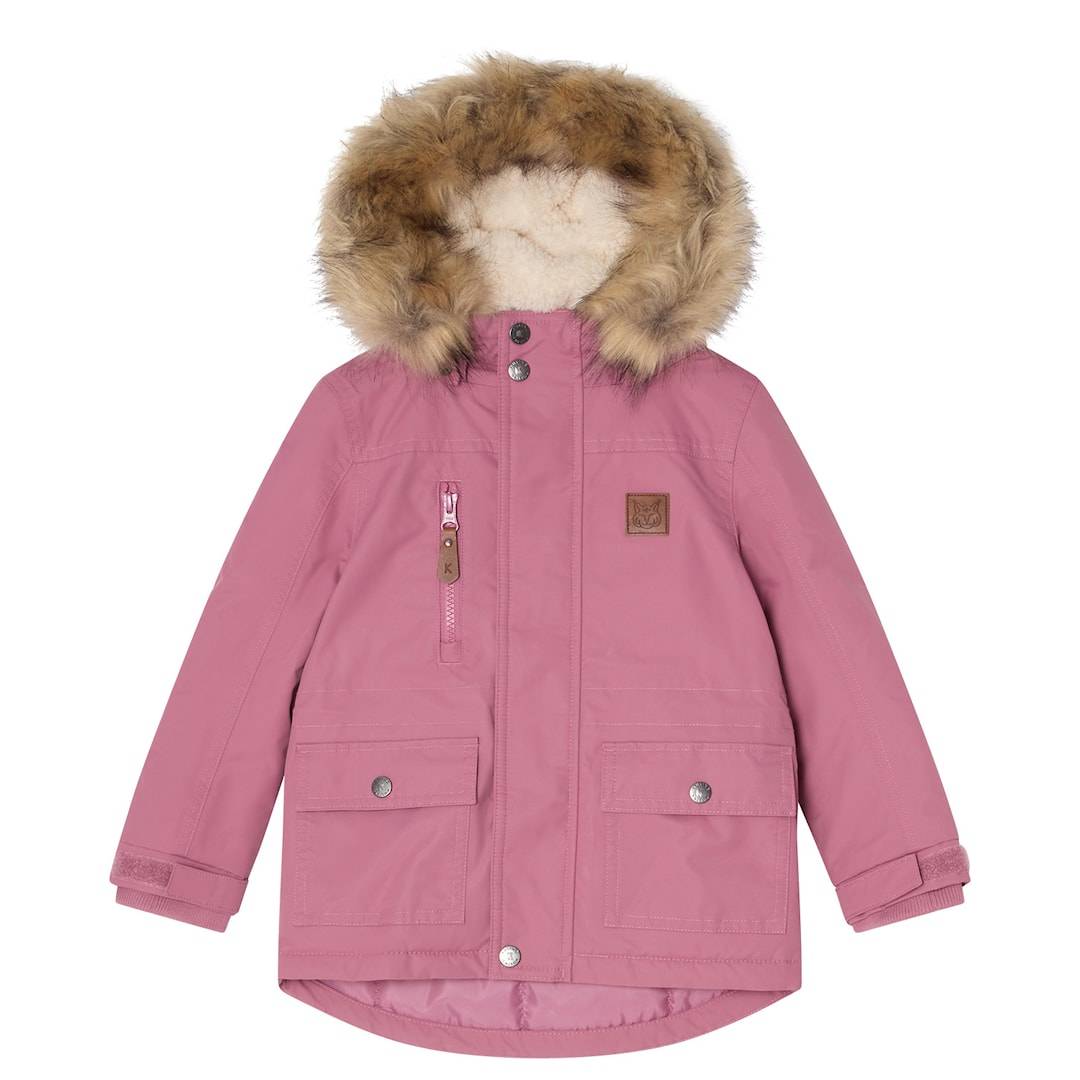 Kuling Val Thorens Parkas Mauve 110 cm Lila 110 cm Pojkar, Flickor