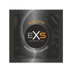 EXS Black Latex Comfy Fit 1 stk