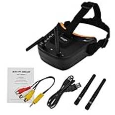 Begchy Mini-FPV-glasögon, 5,8 G, 40 kanaler, dubbla antenner, automatiskt sökande FPV-glasögon, 3,0, 480 x 320 LCD-skärm för RC racing drönare
