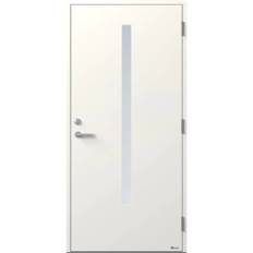 NorDan Ytterdörr Bor Sirius 863G - 10x21 / Vänster / Vit - NCS S0502-Y