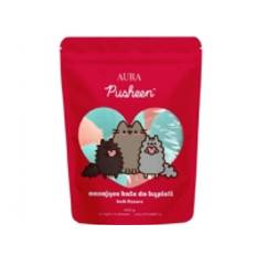 Pusheen Bath fizzers brusende badekugler saftige jordbær 6x50g 300g