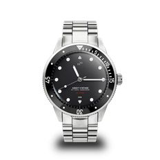 About Vintage 1926 At'sea, Steel / Black – 39MM Quartz