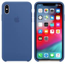 Apple iPhone XS Max Silicone Case - Delftfajansblå - Blå