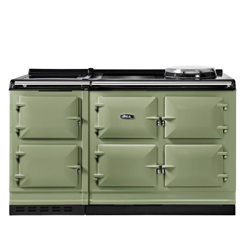AGA eR7i 150 med induktion- eller varmhållningshäll - Olive green , Varmhållningshäll modul