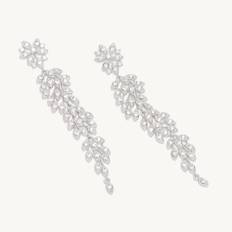 Laurel Earrings - Crystal