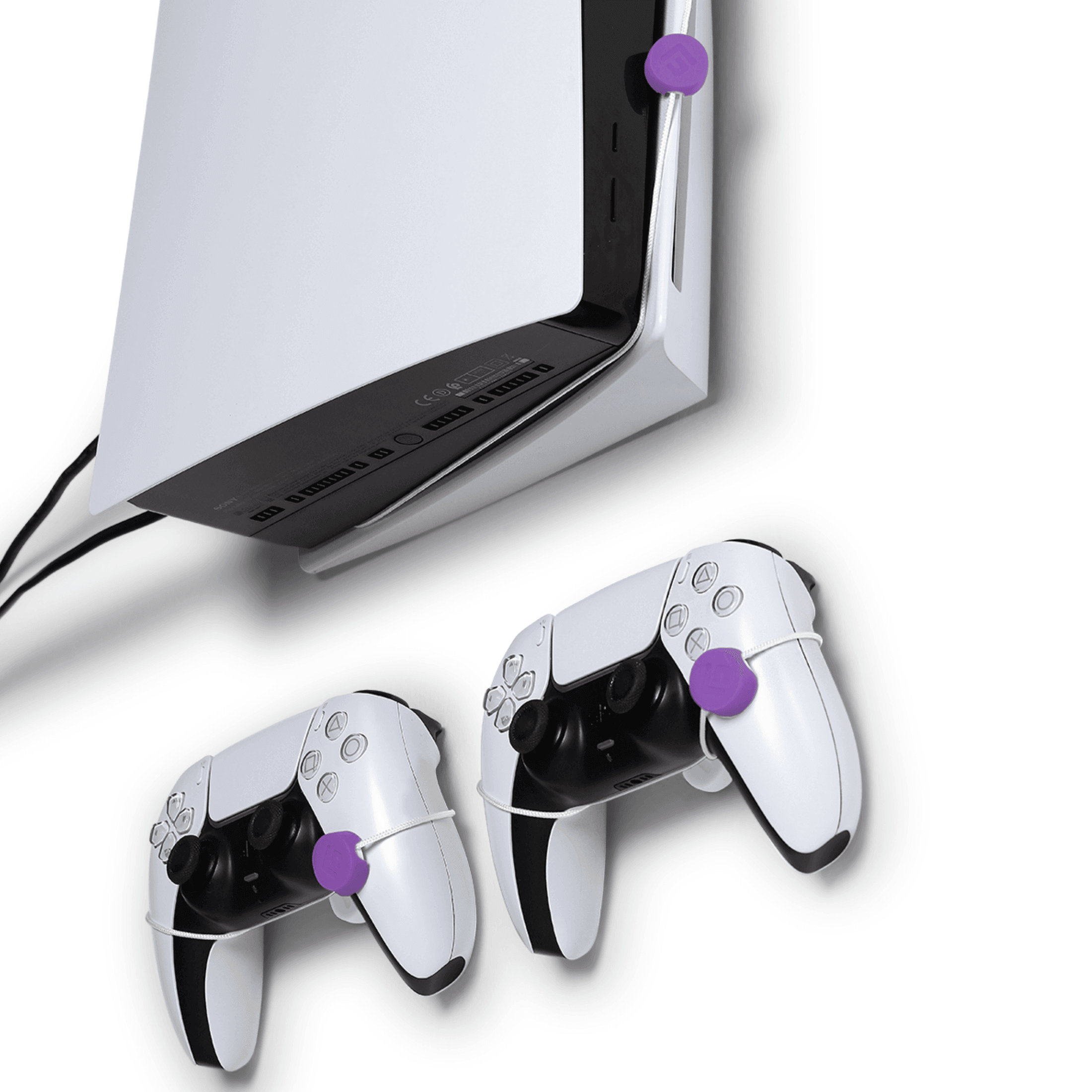 Wall Mount Cover Caps - Purple