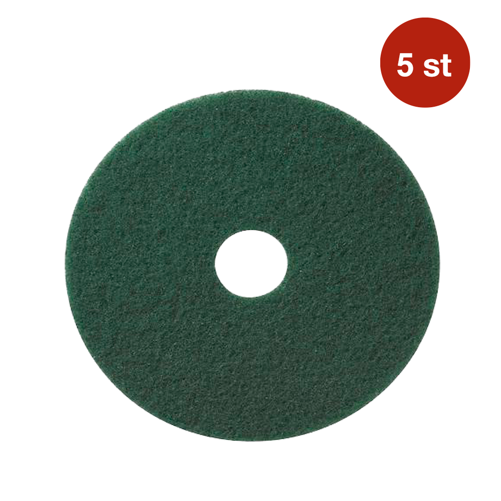 Skurrondell Glenta Power Pad Scrubbing Grön 23 inch 584mm