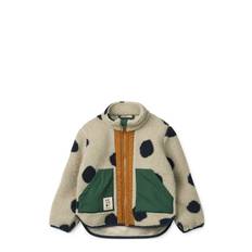Noam Pile Jacket Outerwear Fleece Outerwear Fleece Jackets Cream Liewood