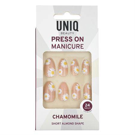 UNIQ Press On Naglar med Lim - Chamomile