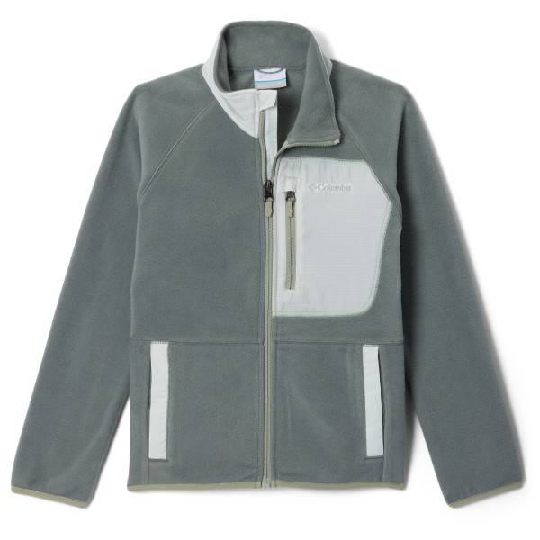 Columbia Kid's Fast Trek V Full Zip Fleecejakke Børn størrelse L farve grå