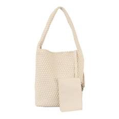 HVISK Hobo Braided Soft Structure |Beige |One Size