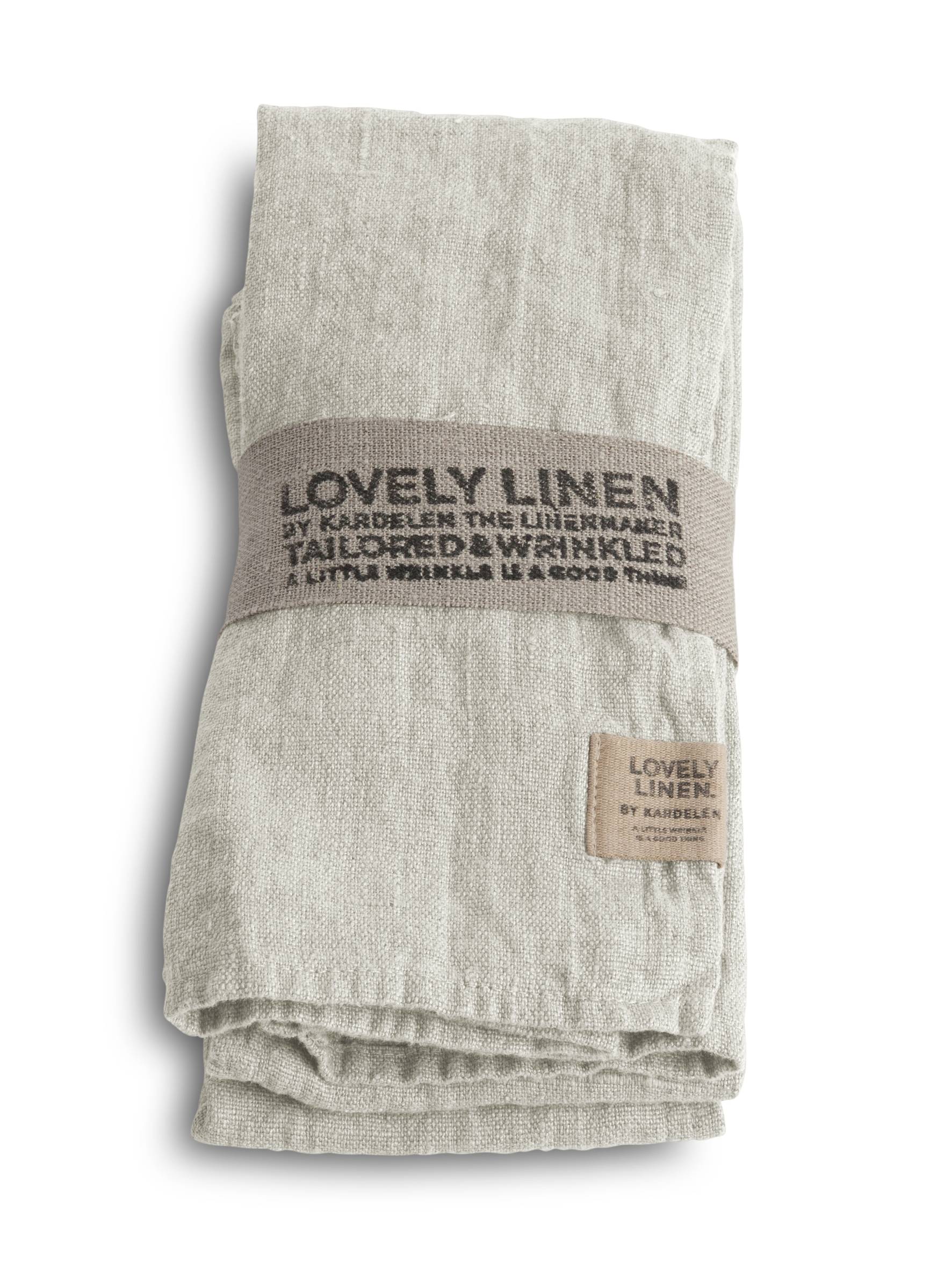 Lovely Serviet Light Grey.