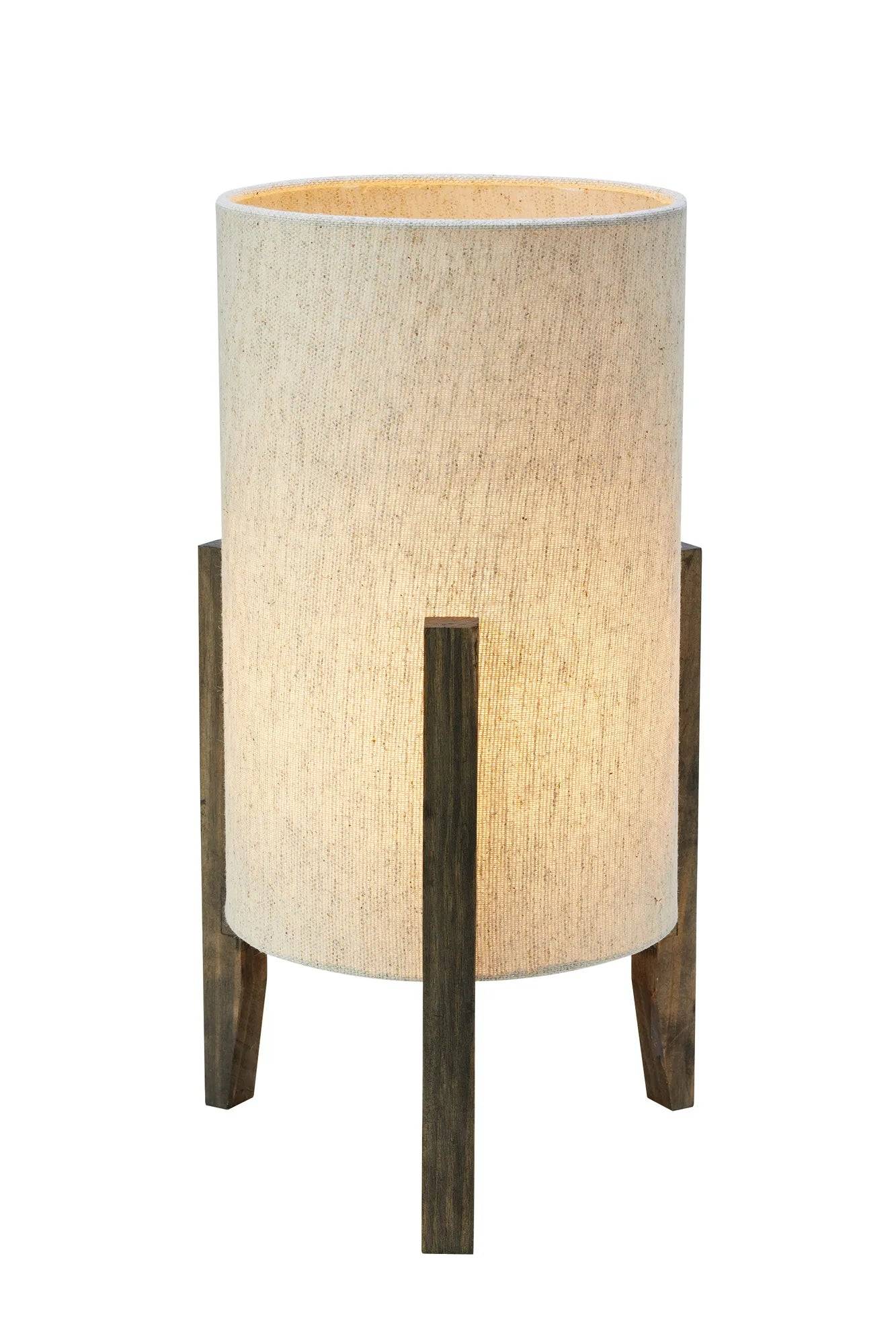 Eruca Bordslampa Vit/Brun 39 cm