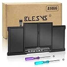 BLESYS A1405 A1466 Ersättnings Batteri för MacBook Air 13" A1466 (mitten av 2012 2013, tidig 2014, 2015, 2017) A1369 (slutet 2010, mitten av 2011) lämplig för A1377 A1496