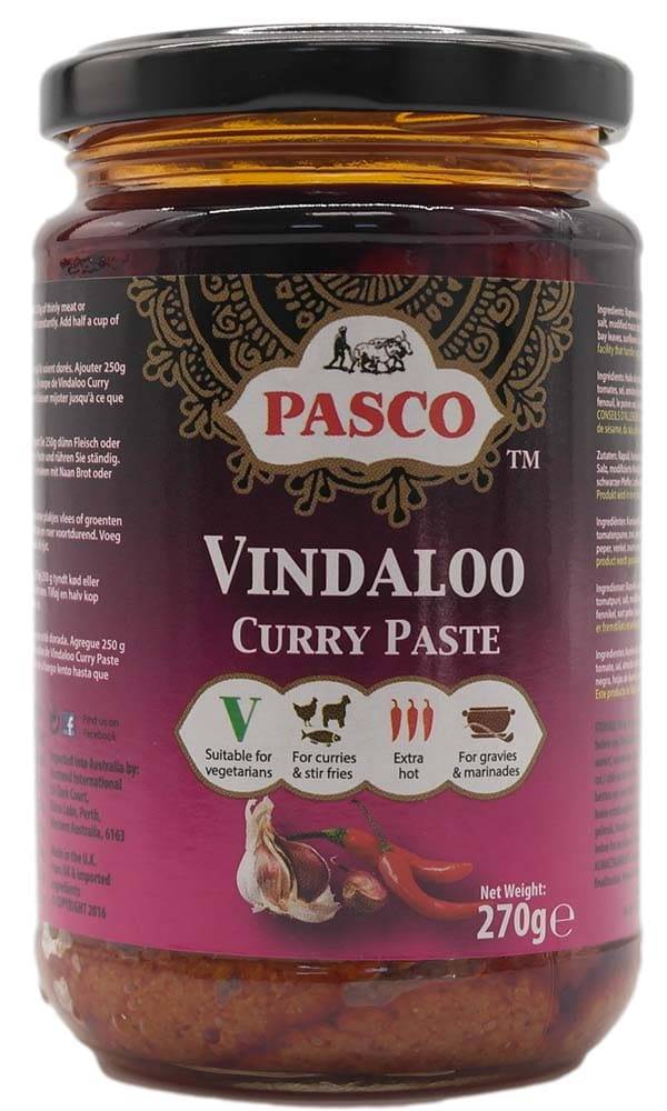 Pasco Vindaloo Curry Paste, Extra het 270 g