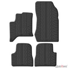 Gledring, Gummimåtter til Lancia Ypsilon (L21) MHEV 2024- - 4 dele + clips