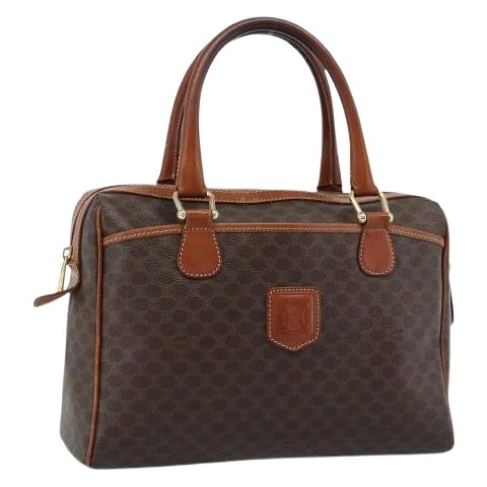 Celine Vintage Pre-owned Vintage Håndtaske - Vintage - Dame - Brun - ONE SIZE - Uld