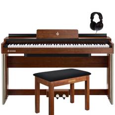 Donner DDP-200 el-piano + pianobänk och hörlurar