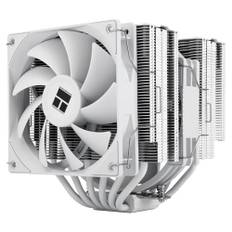 Thermalright Peerless Assassin 140 Weißer CPU-Kühler, 6 Heatpipes AGHP-Technologie, Dual-PWM-Lüfter mit 1500 U/min, Doppelturmkühler, für AM5/AM4 und Intel LGA 1700/1851/1150/1151/1200, PC-CPU-Kühlung