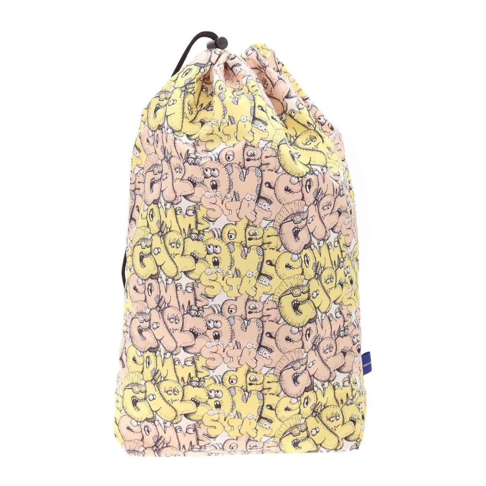 Comme des Garçons Rygsæk med snoretræk - Tasker - Herre - Gul - ONE SIZE - Uld