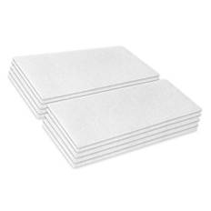 Kenekos - 20 Mikrofilter/Luftfilter/Abluftfilter/Microfilter/Filtermatte zuschneidbar ca. 190x90mm / kompatibel mit diversen Miele Bodenstaubsauger