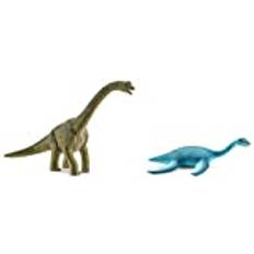 SCHLEICH 14581 Dinosaurs Spielfigur - Brachiosaurus, Spielzeug ab 4 Jahren & 15016 Plesiosaurus Spielfigur, Mehrfarbig