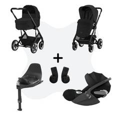 Cybex Talos S Lux Travelsystem 4-in-1 Moon Black - Cloud T