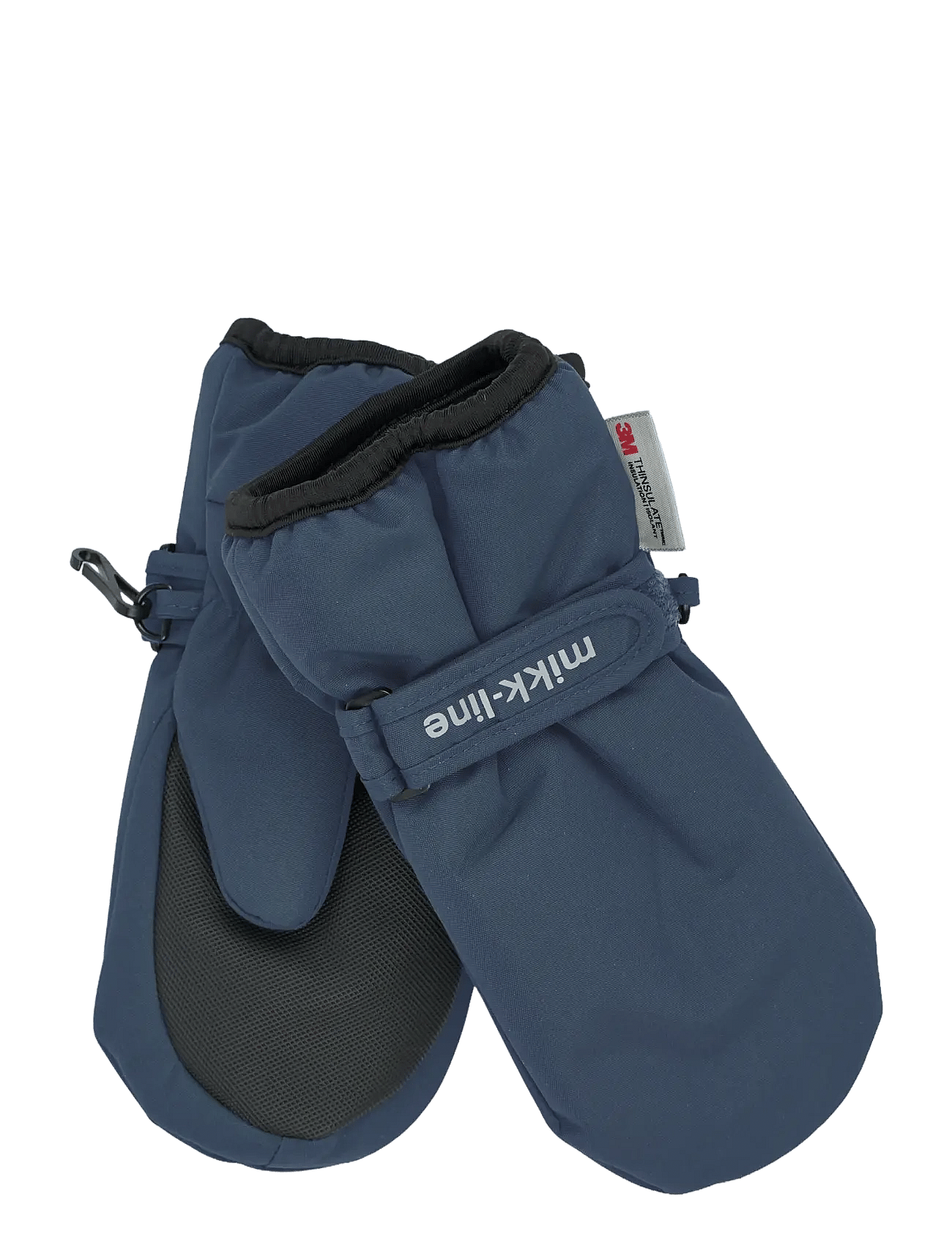 mikk-line Polyester Mittens - Navy - 110/116