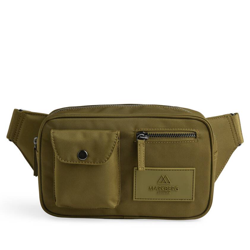 Markberg Darla Monochrome bumbag (IVY GREEN (850))