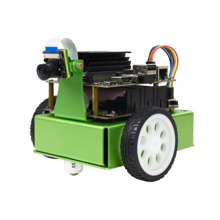 JetBot 2GB AI Kit, AI Robot Based on Jetson Nano 2GB Developer Kit: Without Jetson Nano 2GB + TF Card