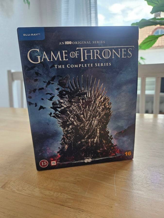 Game of Thrones: Complete Series (33disc)(Bluray) (läs beskrivning)