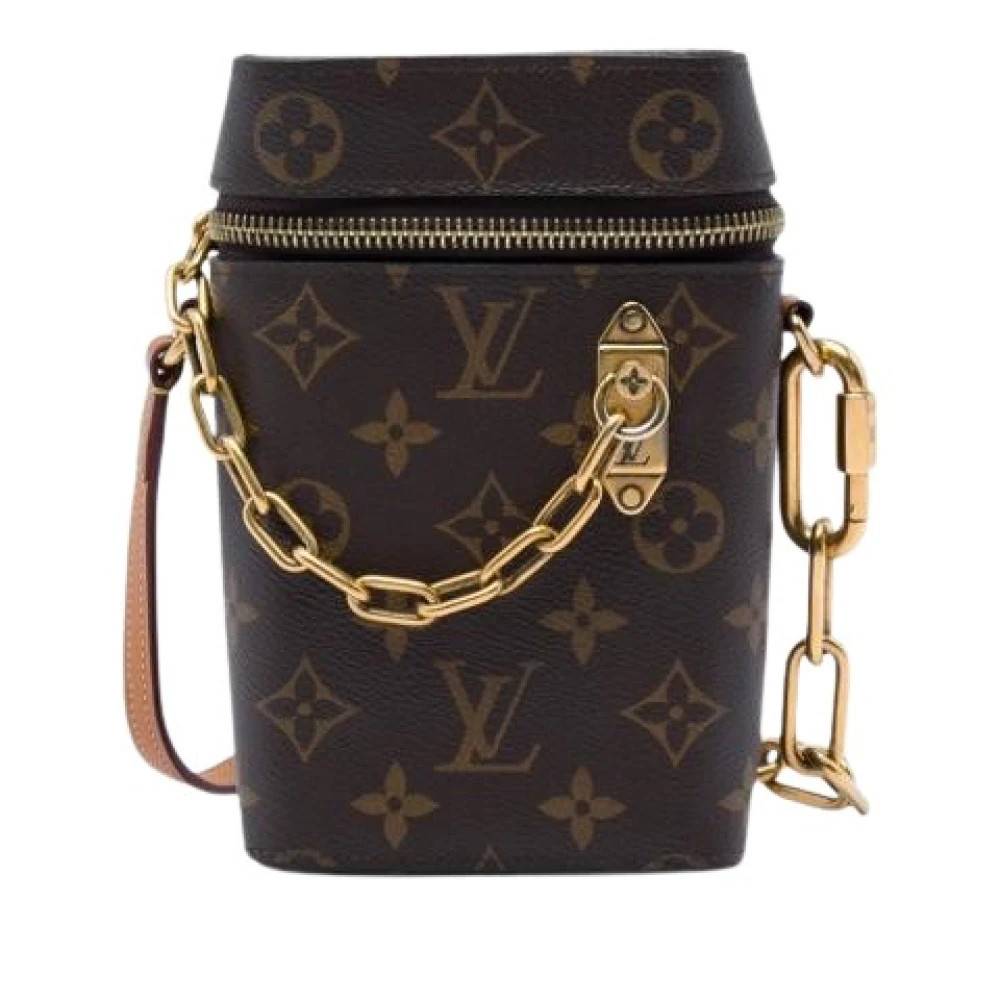 Louis Vuitton Vintage Pre-owned Monogram Canvas Mini Crossbody - Vintage - Dame - Brun - ONE SIZE - Uld
