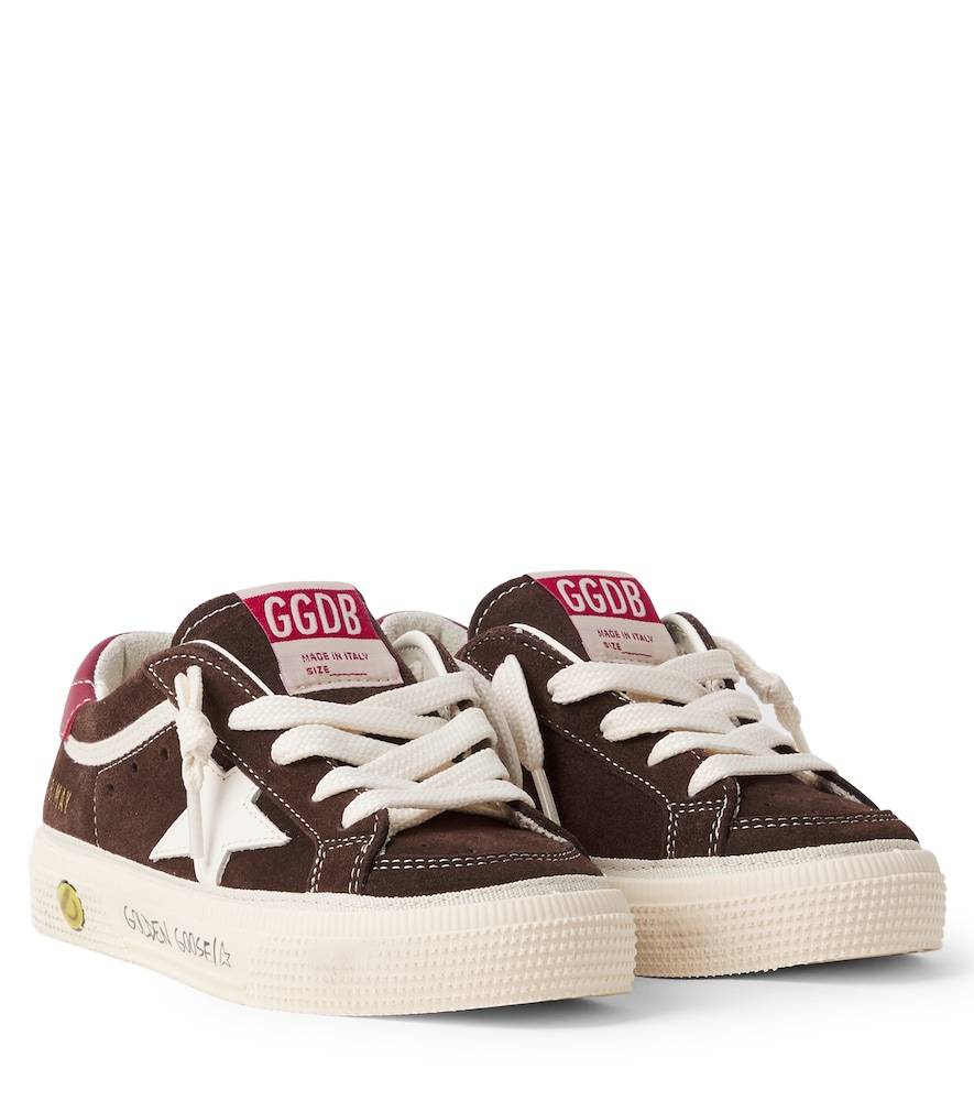 Golden Goose Kids Zapatillas May de ante - marrón - EU 28