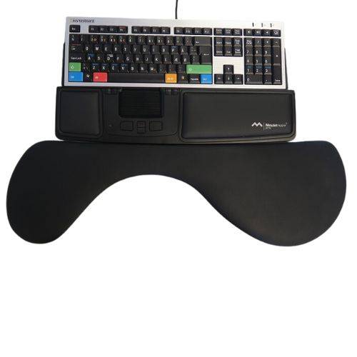 Mousetrapper Prime Bluetooth trådløs inkl. EasyKeyboard og Underarmsstøtte.