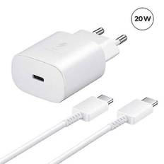 20W USB-C hurtigoplader + USB-C til USB-C-kabel til Samsung Galaxy Tab S6 Lite SM-P610 SM-P615 10,4" W