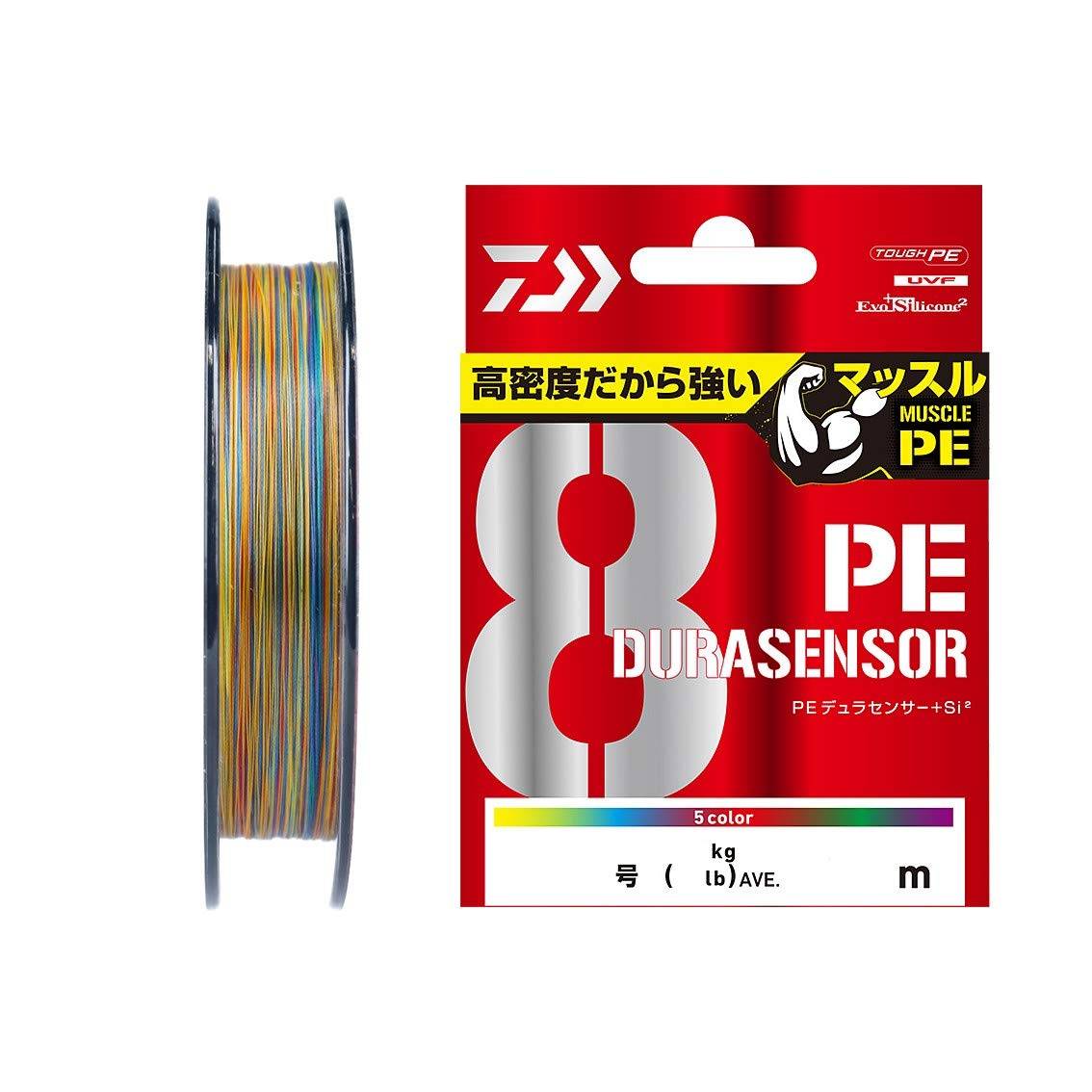 DAIWA PE Line UVF PE Durasensor 200m Multicolor X8+Si2 No. 1.5