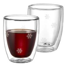 Dorre Snöstjärna Dubbelväggad Glas 2-pack