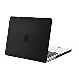 MOSISO Kompatibel med MacBook Pro 14 tum fodral 2025 2024 2023 2022 2021 M5 M4 M3 M2 M1 A3434 A3112 A3185 A3401 A2918 A2992 A2792 A2 A2 A244 2 Touch ID, skyddande plast hårt skal, svart