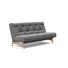 Innovation Aslak Sovesofa (563 Twist Charcoal, Spring Madras)