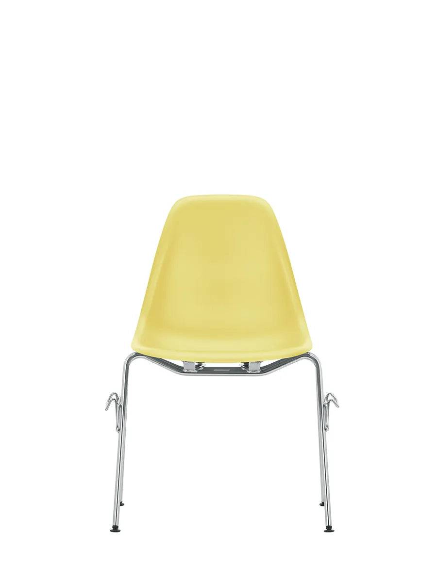 Eames Plastic Side Chair DSS, stabelbar fra Vitra Citron - Jacobsen Plus