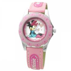 [Disney] Disney Watch Character Diver's Watch Minnie COD86 Pink COD86 Girls