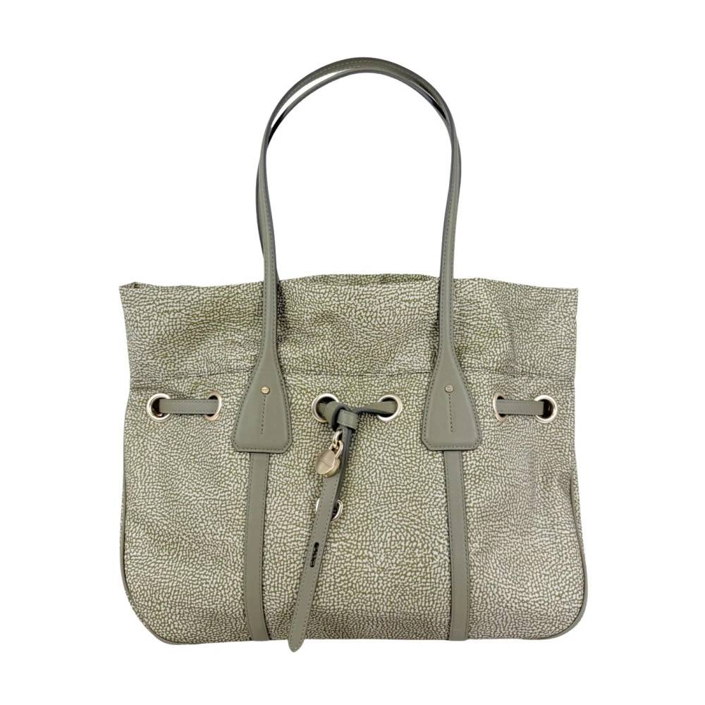 Borbonese Prive Shopping L. - Tasker - Dame - Grøn - ONE SIZE -