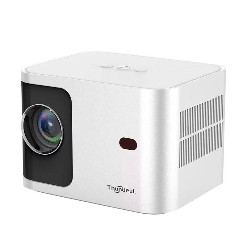 ThundeaL HD Mini Projektor TD91 Full HD 1080P 4K Video 5G WIFI Trådlös Spegling Bluetooth 75%-100% Zoom ±40° Keystone Ko