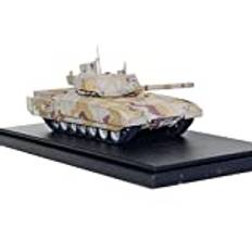 CMO Pansarmodeller metall 1/72, T-14 Armata huvudstridsvagn Ryssland pansarvagn, tryckgjuten militärtank, barnleksaker och presenter, 15 x 5,8 cm