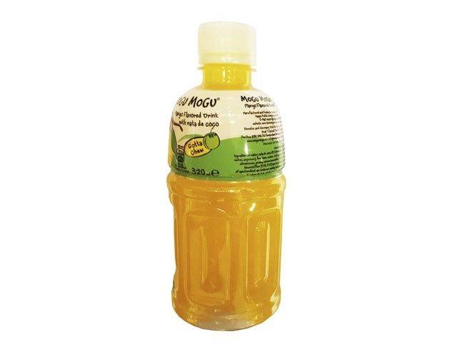 Mogu Mogu Mango Drik Med Nata de Coco jelly 320 ml. - Juice, frugtdrik og øvrige drikke