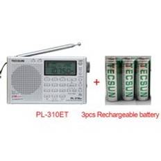 Original tecsun pl -310et fm am mw sw lw dsp mottagare världsband kortvågsradio digital demodulation stereo radio