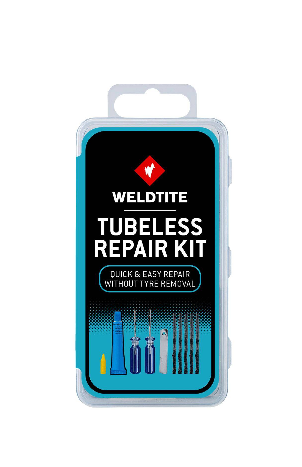 Weldtite Tubeless Repair Kit – Reparationssæt til slangeløse dæk.