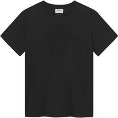 Bareen Classic Fit Tshirt Women Kvinde Black Kortærmede T-shirts Str L - hos Magasin