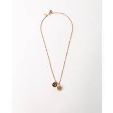 LOUIS VUITTON Half Sphere Resin Art Deco Necklace