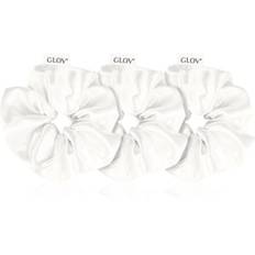GLOV Satin Scrunchies S/M/L Hårelastikker Beige 3 stk. - 3 stk.